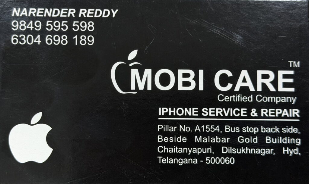 Apple Authorised Service center in Dilsukhanagr
